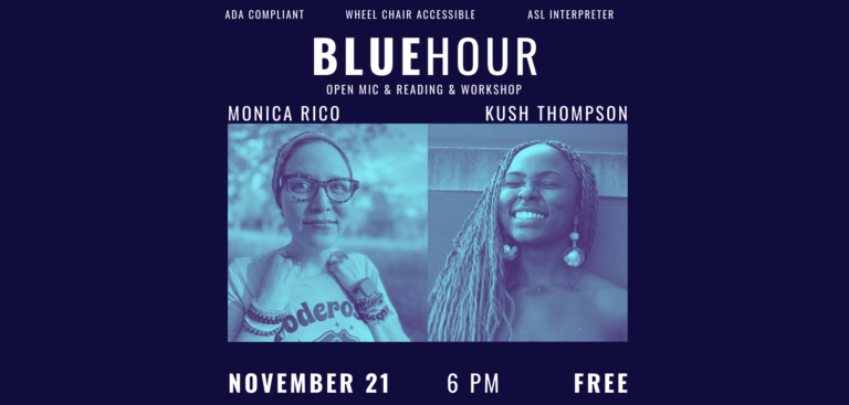 Blue Hour November 21 - The Chicago Poetry Center